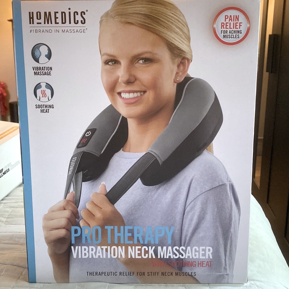HOMEDICS PRO THERAPY VIBRATION NECK MASSAGER WITH HEAT